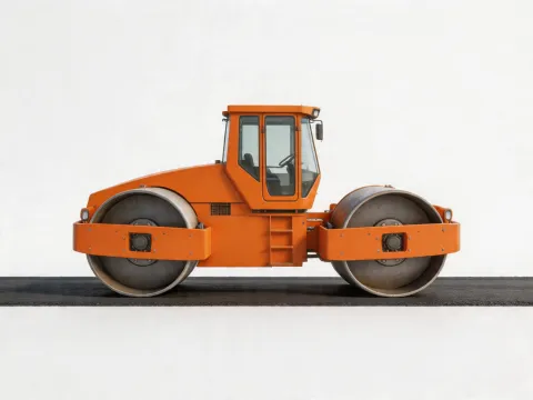 Double drum vibratory roller
