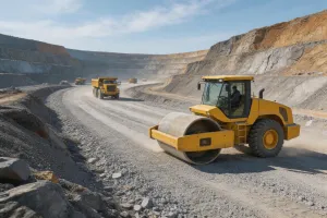 Mining haul road