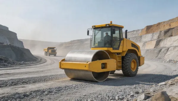 Mining haul road construction