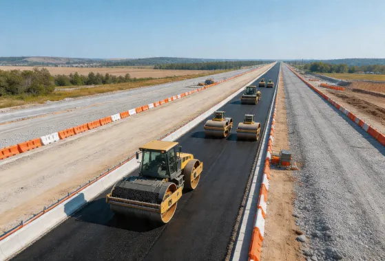 Highway road construction solution